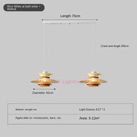 lustre design nordique créatif style japonais pour bar et salon