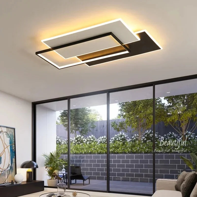 plafonnier led suspendu design moderne luminaire décoratif d'intérieur