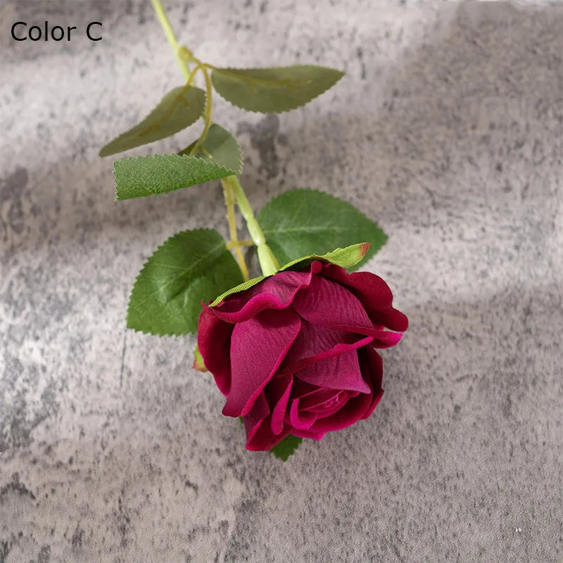 bouquet de fleurs artificielles en soie pour mariage et décoration - vue 13 sur 16