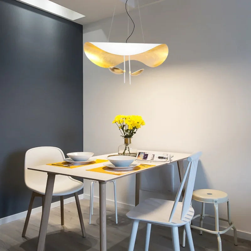 lustre led minimaliste moderne art décor suspendu