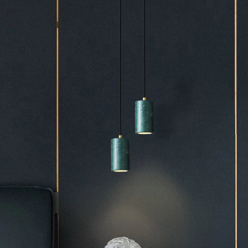 suspension en marbre italien design pour éclairage moderne