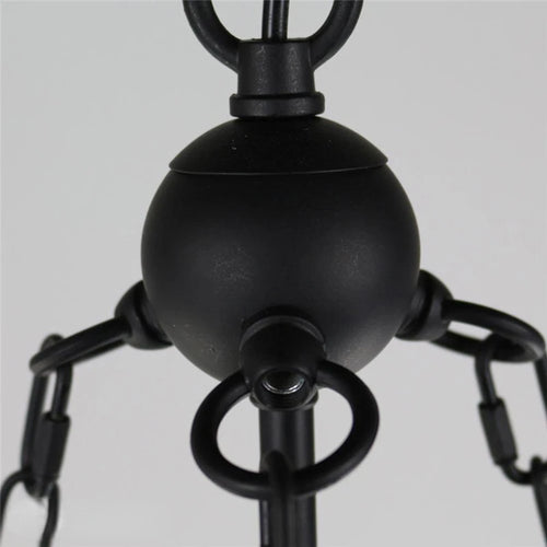 suspension en verre rétro style campagnard américain pour intérieur - vue 5 sur 10