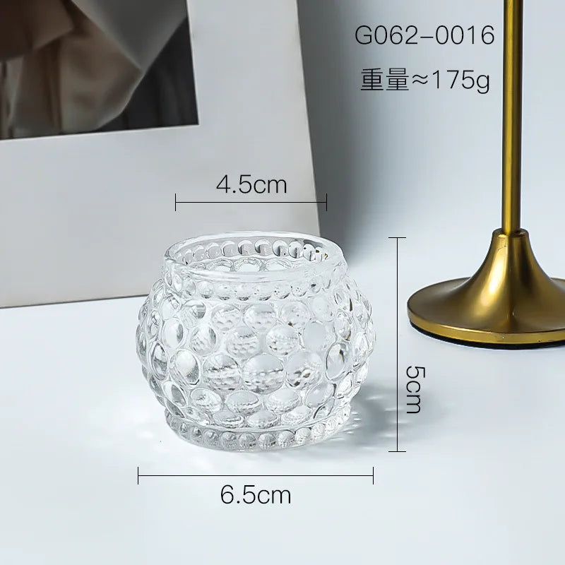 lampe citrouille sphérique en verre pour décorations artisanales - vue 8 sur 11