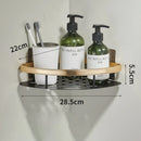 etagère murale de rangement sans perçage pour shampoing et maquillage