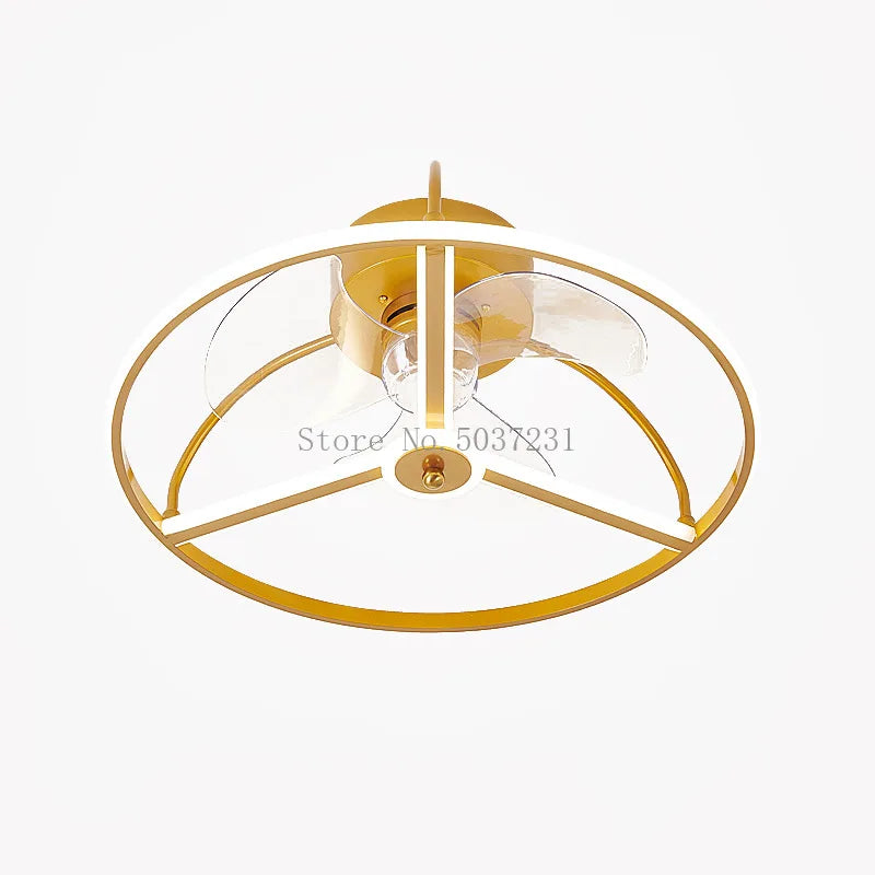 ventilateur de plafond led silencieux pour chambre d'enfants