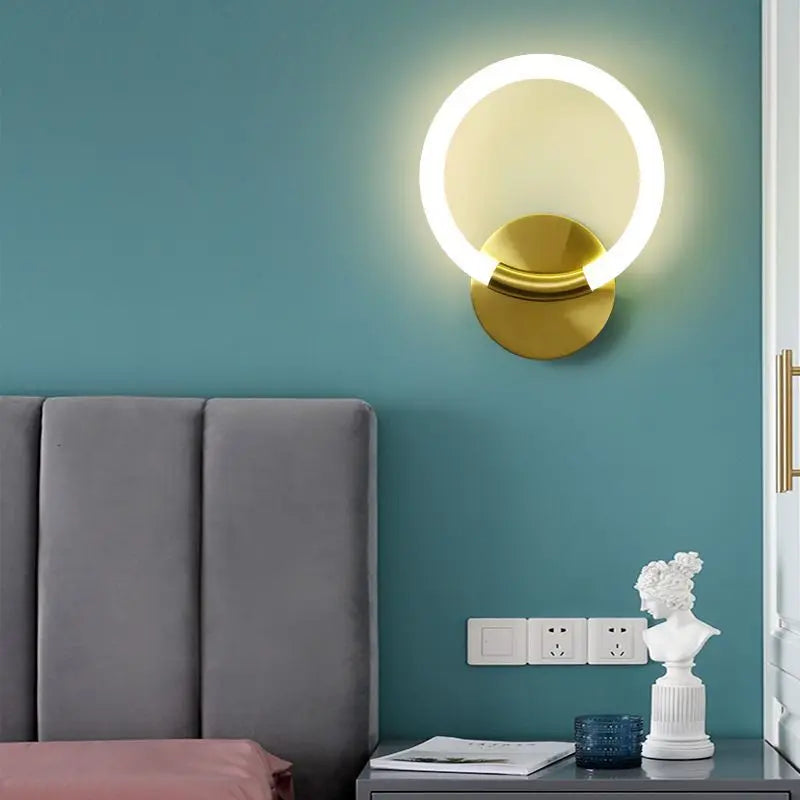 Applique murale led minimaliste moderne pour éclairage intérieur - vue 3 sur 10