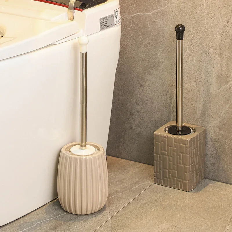 brosse de toilette céramique nettoyage sans angle mort - vue 3 sur 13
