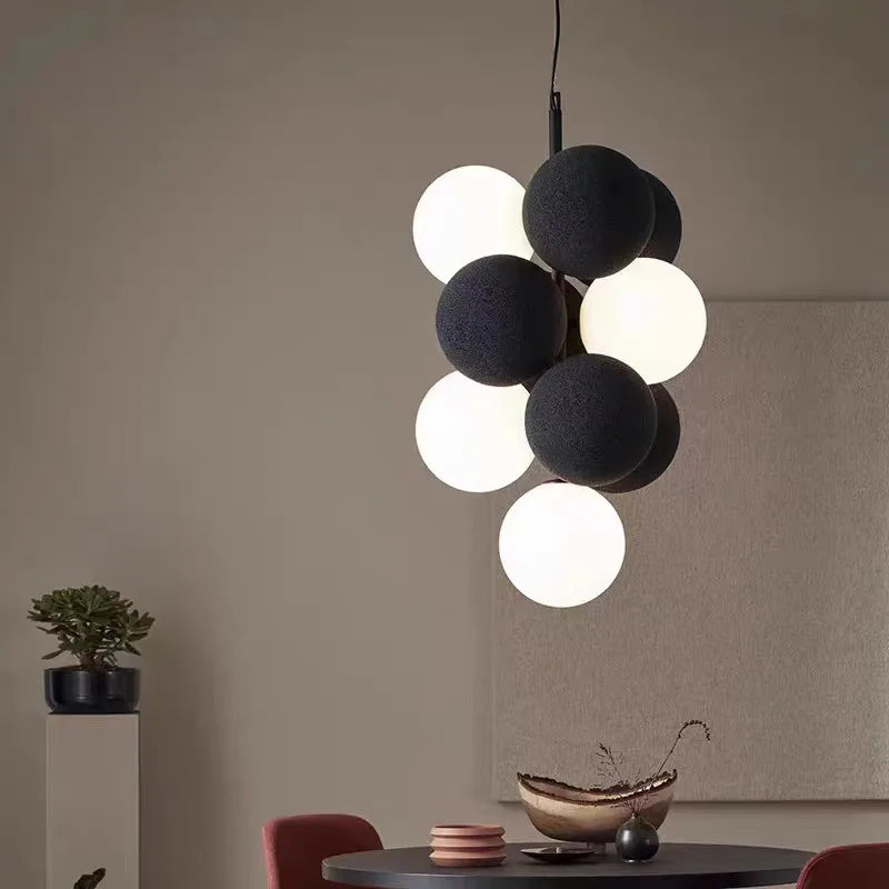 Abstracta – lustre LED à bulles - vue 4 sur 12