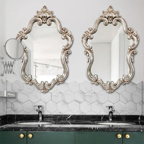 autocollants muraux décoratifs pour miroirs irréguliers à coller - vue 4 sur 8