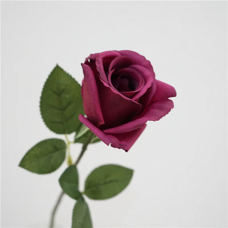 fleurs artificielles en latex pour décoration élégante et réaliste - vue 11 sur 12
