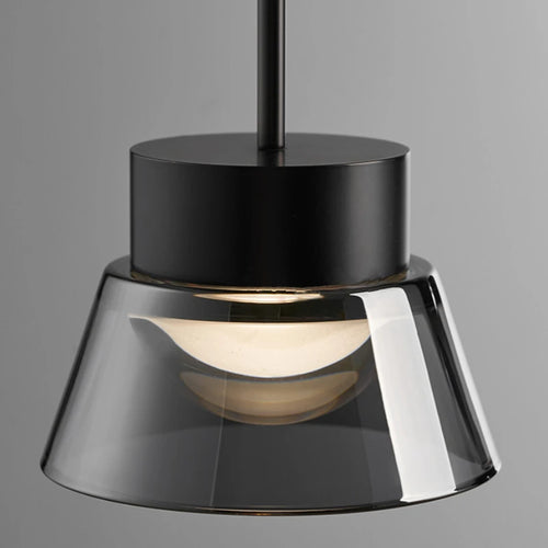 suspension moderne en verre pour intérieur design minimaliste - vue 3 sur 8