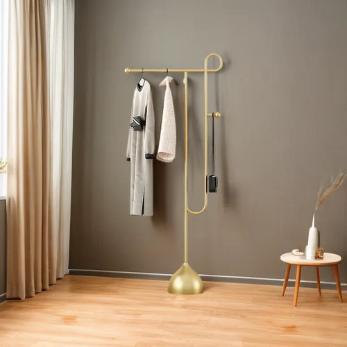 porte-manteaux en métal modernes et créatifs pour rangement élégant - vue 9 sur 9