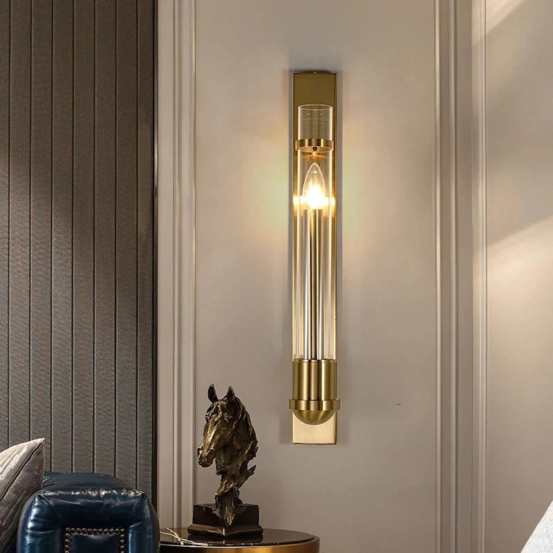 Applique murale dorée de Style américain moderne - vue 4 sur 7