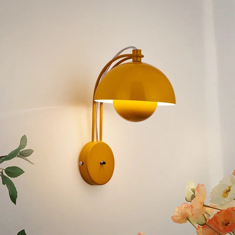 Applique murale de chevet en forme de champignon - vue 3 sur 4