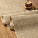Chemin de table jute style rustique maison fete