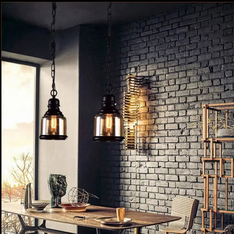 suspension vintage style industriel loft rétro 3 styles