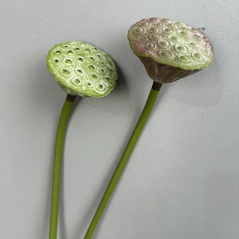 plantes artificielles lotus touché réel décoration florale pour intérieur - vue 4 sur 8