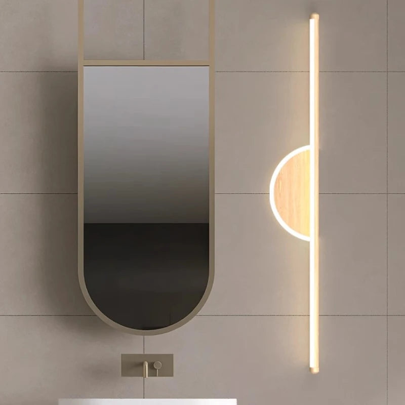 applique murale à led moderne pour décoration intérieure et maquillage - vue 5 sur 11