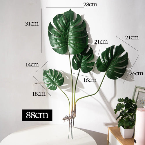 plantes artificielles monstera pour décoration intérieure et extérieure - vue 8 sur 10