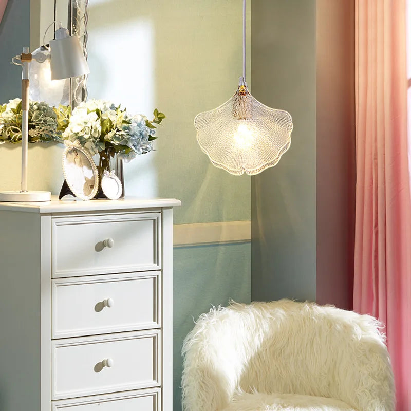 Suspension moderne simple led atmosphère chaleureuse