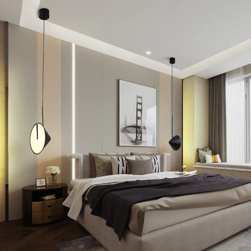suspension LED design nordique moderne en fer multi-angles décorative - vue 3 sur 7