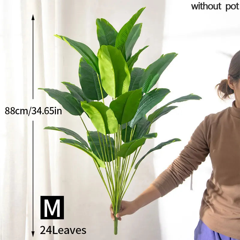 plantes artificielles tropicales pour décoration intérieure et extérieure - vue 9 sur 10