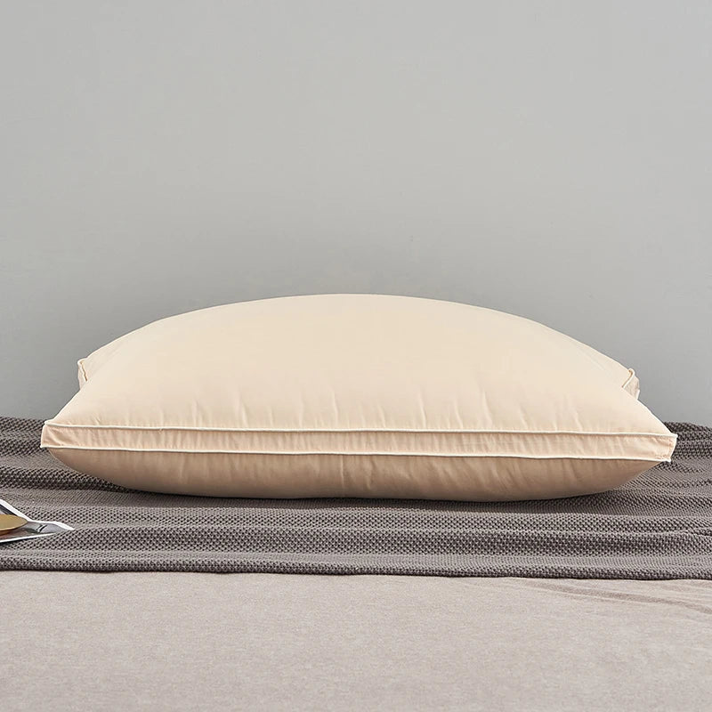 oreiller en duvet d'oie et plumes pour un sommeil idéal
