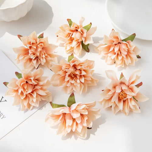 lot de 20 fleurs murales en soie pour décoration variée - vue 11 sur 15