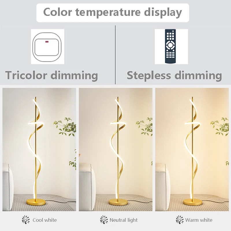 Lampadaire LED moderne décoration de la maison lumière 140 cm ligne luminaire canapé coin chambre salon salle d'étude éclairage intérieur Lustre - vue 7 sur 15