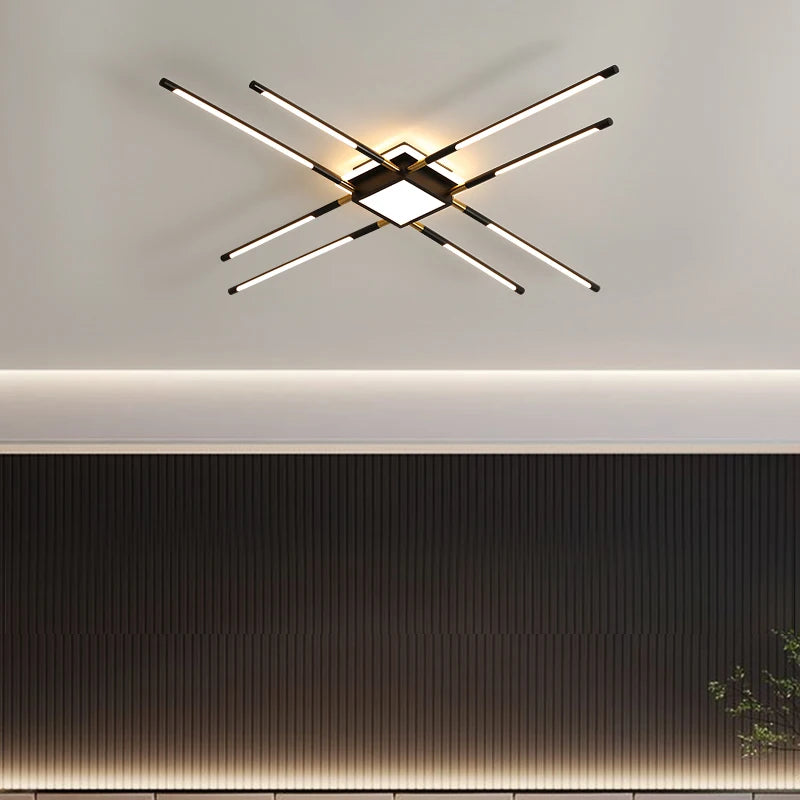 lustre moderne nordique en led pour intérieur décoratif - vue 6 sur 8