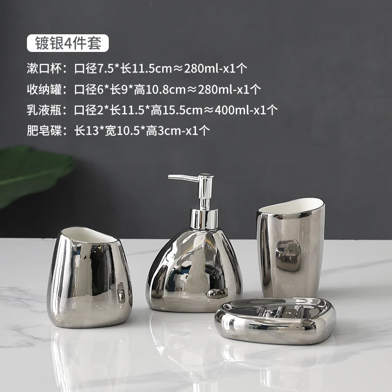 accessoires de salle de bain en céramique pour décoration intérieure - vue 7 sur 23