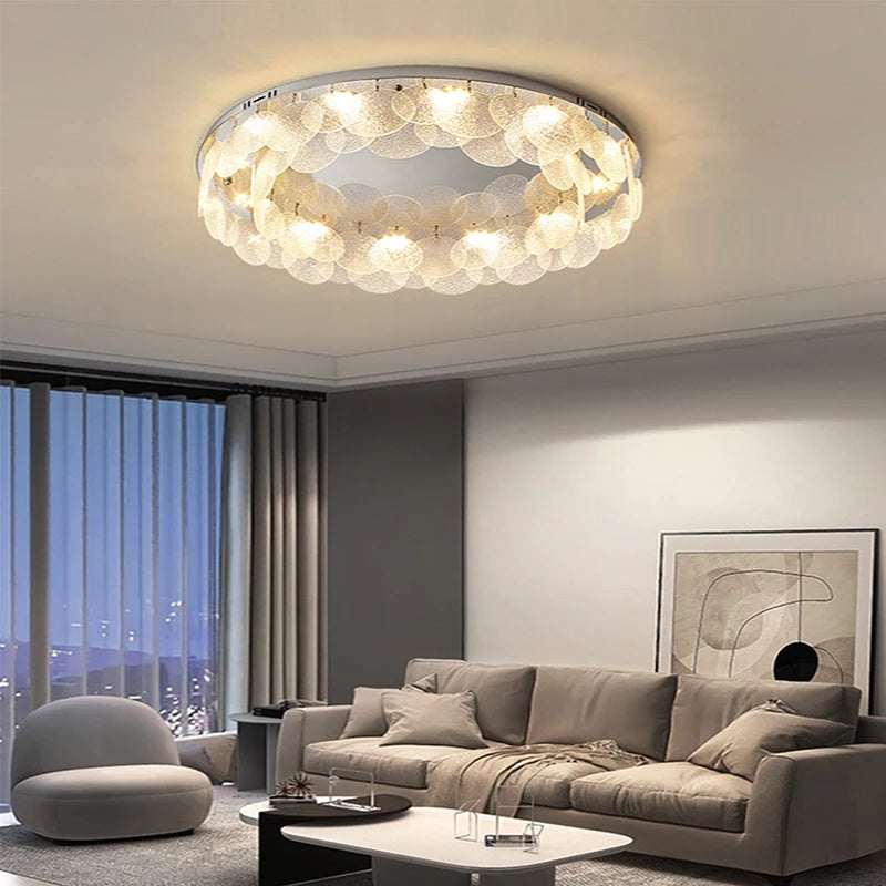 lustre de luxe 	 en cristal éclairage postmoderne winfordo wf-xd001 - vue 3 sur 9