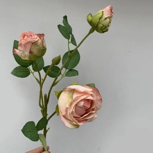 bouquet de pivoines artificielles en soie pour décoration de mariage - vue 8 sur 18