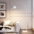 lampe de chevet moderne en tissu et marbre style européen