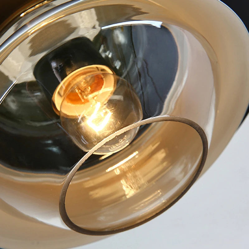 lustre en verre pour décoration intérieure moderne et élégante - vue 5 sur 10