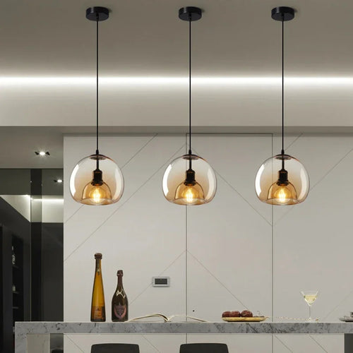 lampe suspendue design moderne luminaire décoratif intérieur