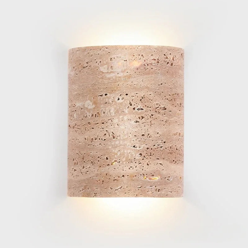 applique murale led en pierre naturelle style moderne décoratif