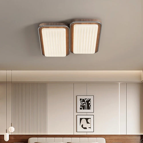 plafonnier led moderne design simple protection yeux et spectre complet - vue 5 sur 12