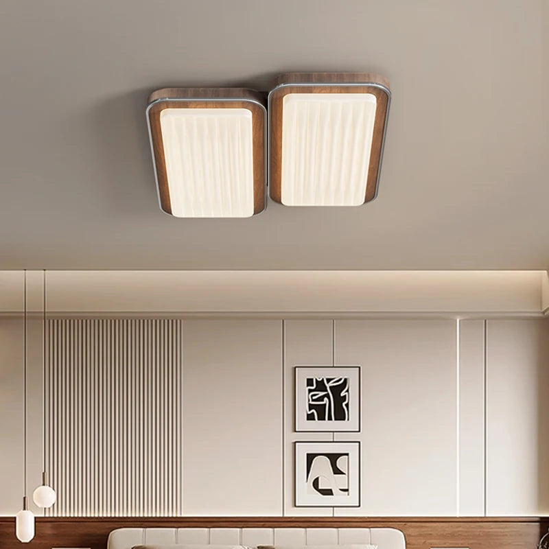 plafonnier led moderne design simple protection yeux et spectre complet - vue 5 sur 12