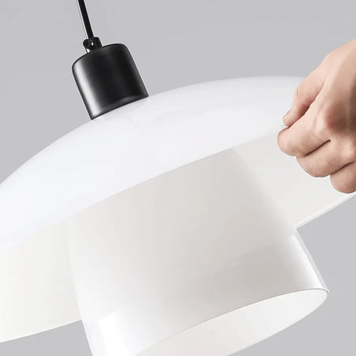 suspension design moderne soucoupe volante luminaire décoratif intérieur - vue 6 sur 8