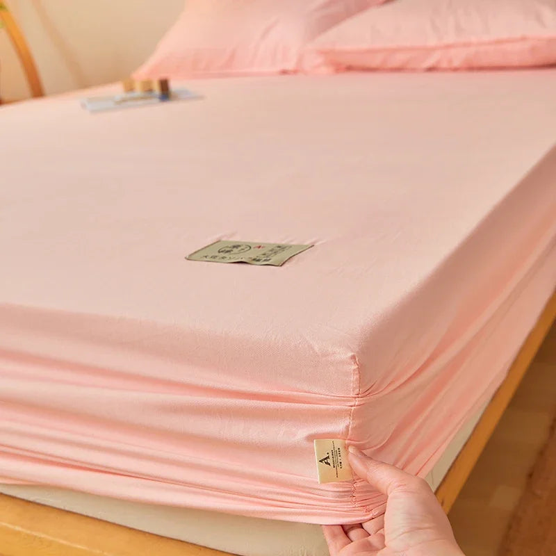 drap-housse en coton égyptien luxe doux et élastique