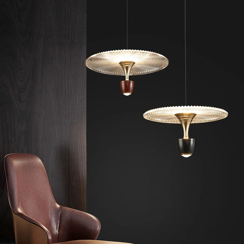 suspension spot luminaire led réglable postmoderne - vue 7 sur 14