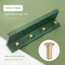 porte-manteau mural en bois pour rangement créatif et pratique