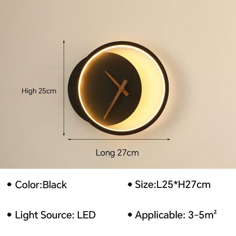 applique murale moderne à led pour décoration intérieure élégante