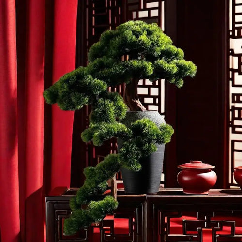plafonnier bonsaï décoration intérieure style chinois haut de gamme - vue 6 sur 11