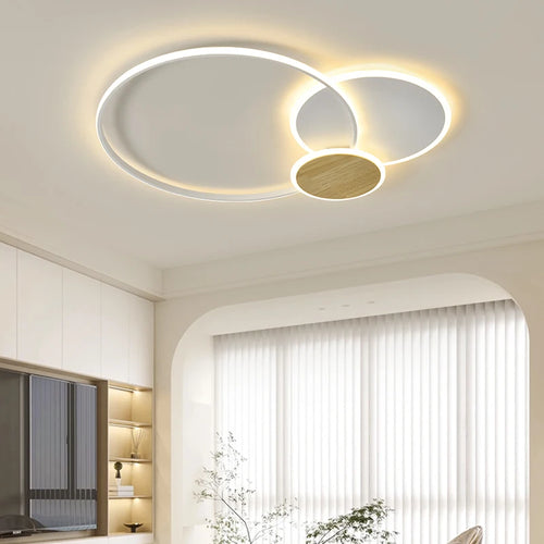 lustre led moderne en acrylique pour éclairage intérieur - vue 2 sur 12