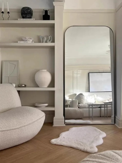 miroir pleine longueur moderne simple pour la maison et le magasin - vue 3 sur 5