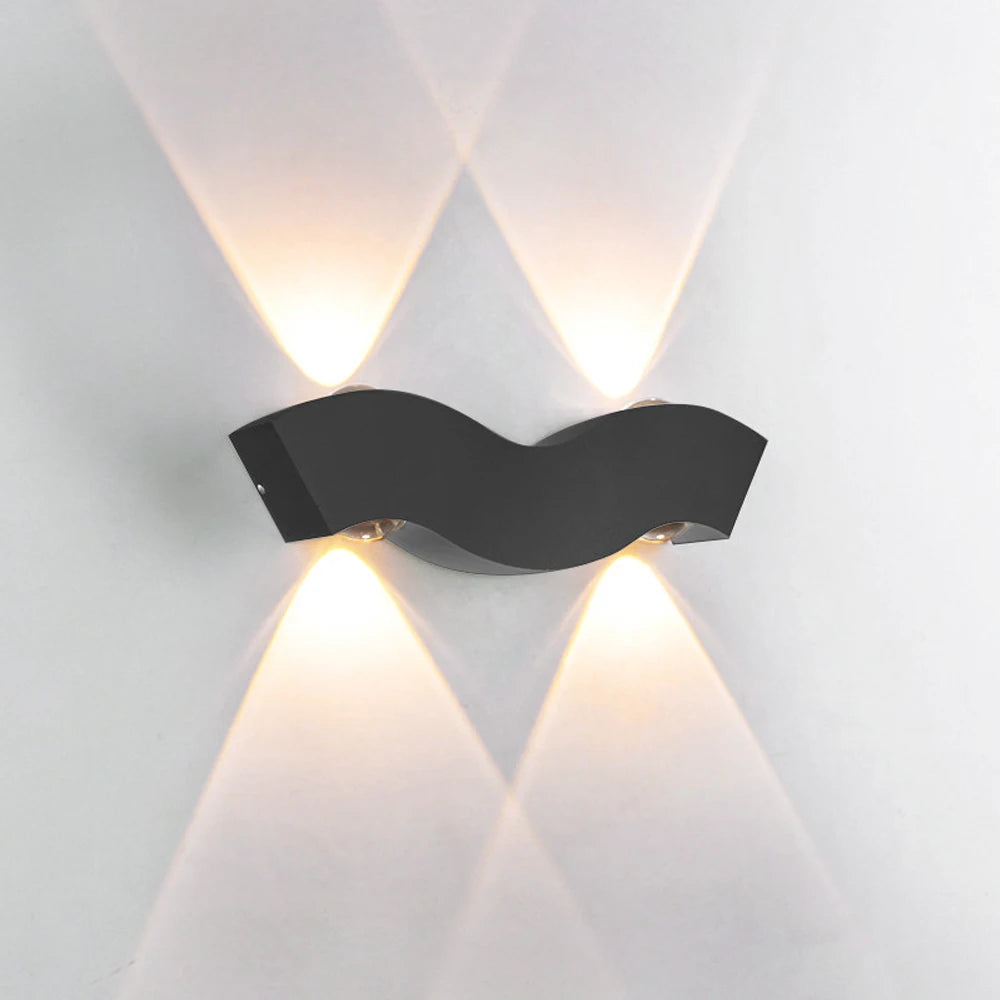 Applique murale LED nordique en aluminium