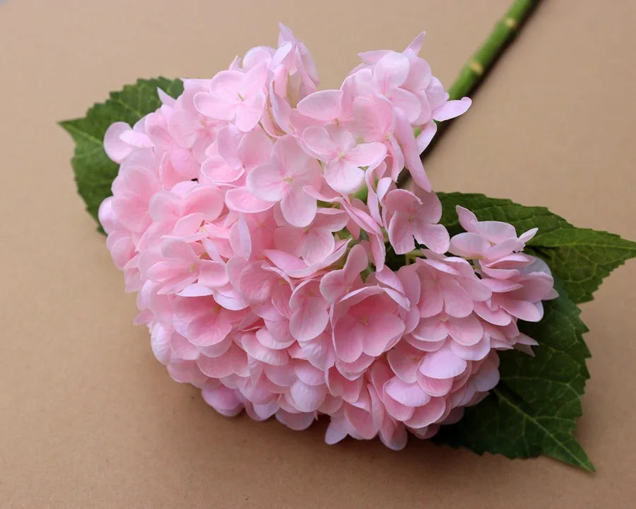 fleur d'hortensia artificielle réaliste pour décoration de fête