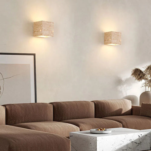 Applique murale led créative cuboïde 3000k pour escaliers allée - vue 3 sur 8